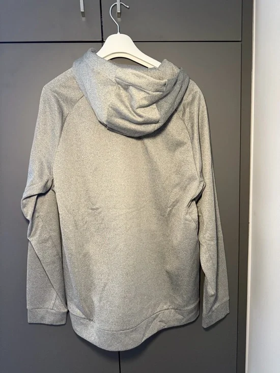 Nike Grey Pullover Hoodie with Black Swoosh - Picture 4 of 4